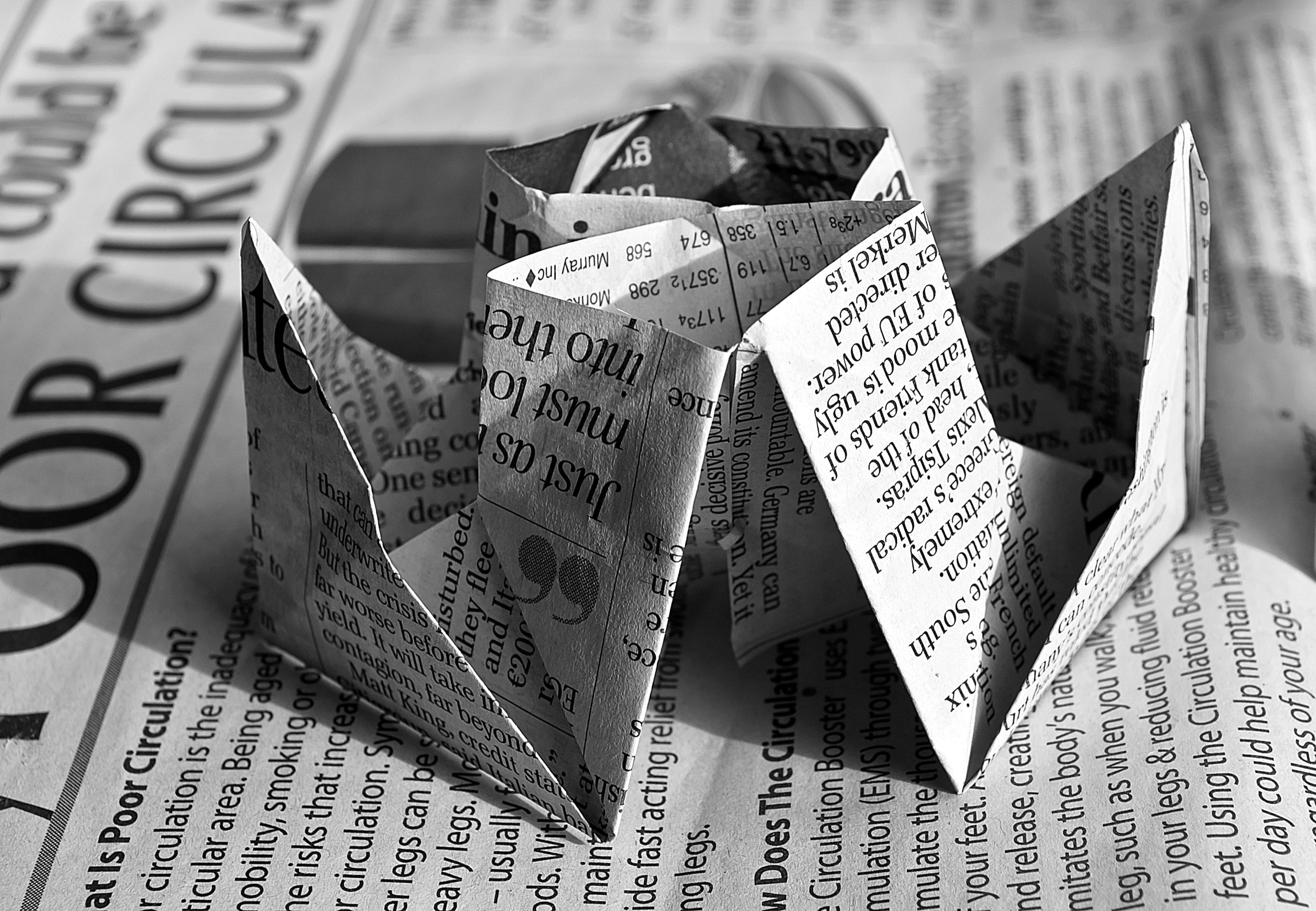 Cómo el origami puede ser un gran aliado en una emergencia